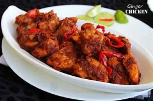 GINGER CHICKEN DRY